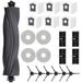 Dreame X30 L10s: sac aspirateur, brosse latérale, filtre, tampon de vadrouille. Accessoires
