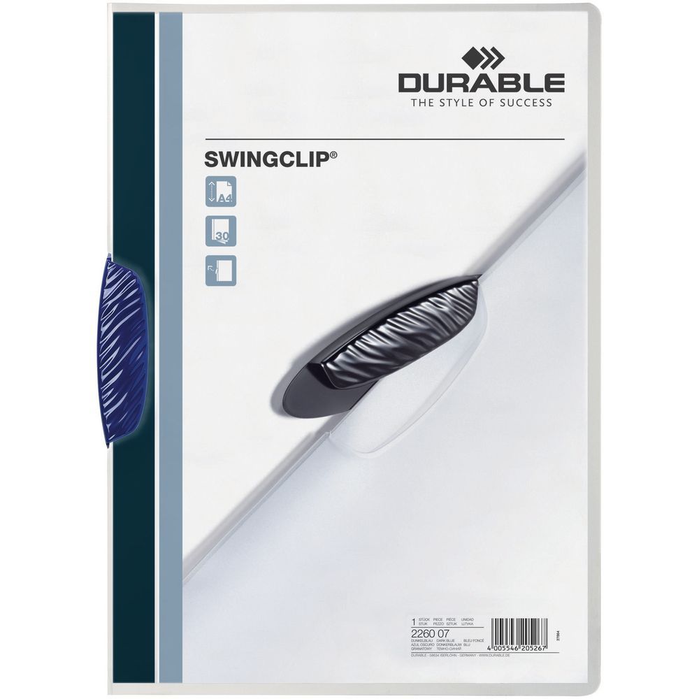 Durable Swingclip - 25 stuks - Donkerblauw