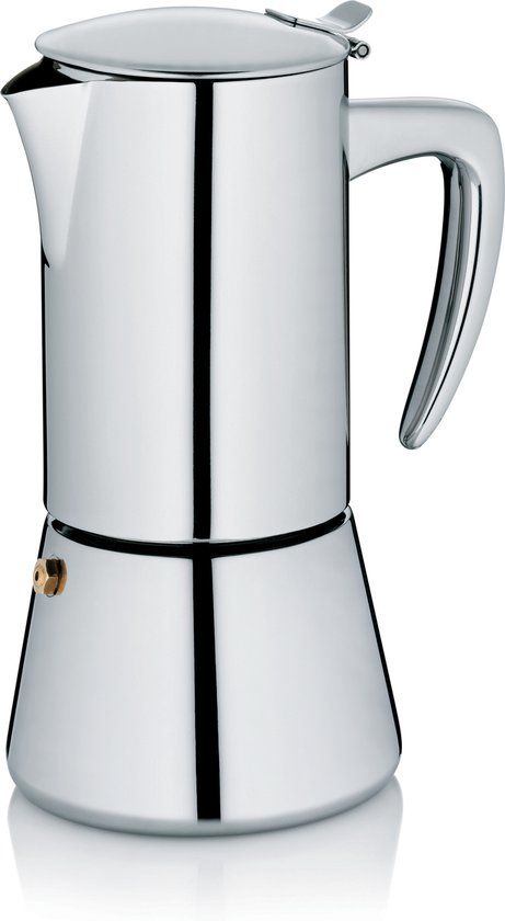 Kela Latina Espressomaker - 6 kops - RVS - Zilver