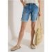 Cecil Short taille mi-haute jambe slim coupe décontractée