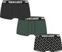 Urban Classics 3-Pack Boxershorts Heren 6XL Zwart/Groen
