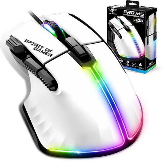 Spirit of Gamer PRO-M5 RGB Gaming Muis