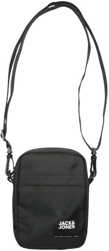 Jack & Jones Jamie Small Slingbag Schoudertas Zwart Polyester - Handtas voor Volwassenen