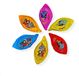 Elzusha - Sac Gomukhi Hare Krishna Japa Mala pour la méditation (lot de 3)