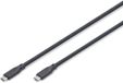 Digitus AK-300350-005-S USB-C kabel USB 2.0 0,5 m Zwart