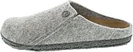Birkenstock Zermatt standaard vilten pantoffels met open hak voor dames, Lichtgrijs (Light Grey), 39 EU