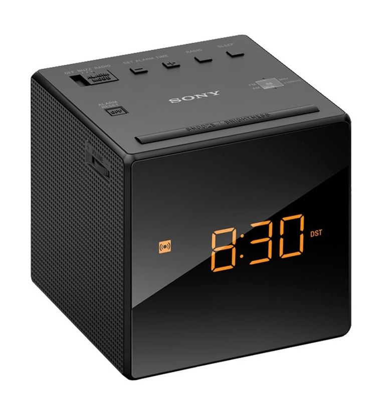 Sony ICF-C1B Wekkerradio - Zwart
