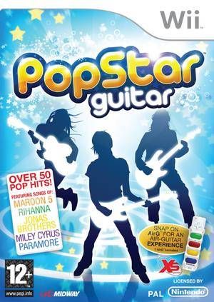 Midway Popstar Guitar - Nintendo Wii