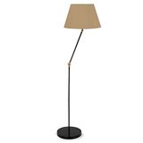 Staande lamp 150 cm, lichtbruin, type E27 max 60 W, constante collectie, fitting E27 Max 60 W