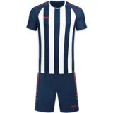 Jako Inter Shirt Korte Mouw Heren - Marine / Wit / Flame | Maat: XXL