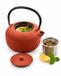 Point-Virgule Theepot - 6-kops - Gietijzer - 1L - Burnt Orange