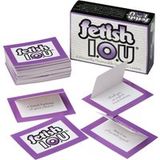 Creative Conceptions Fetish I.O.U Jeu pour les Couples - Couleurs mélangées