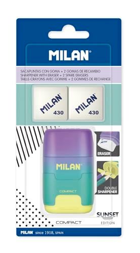 MILAN COMPACT Sunset Turquoise + 2 reserverubbers