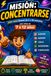MISIÓN: CONCENTRARSE: 300 retos breves de 5 a 10 minutos para niños de 7 a 12 años · Atención, memoria, lógica, autocontrol y planificación · Ideal para TDAH y para entrenar la mente sin pantallas