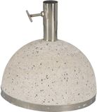 Esschert Design Parasolvoet Graniet 115 kg Ø255 cm Wit