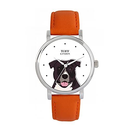 Toff London Staffordshire Terrier Hoofd Hondenhorloge - 5059656720553