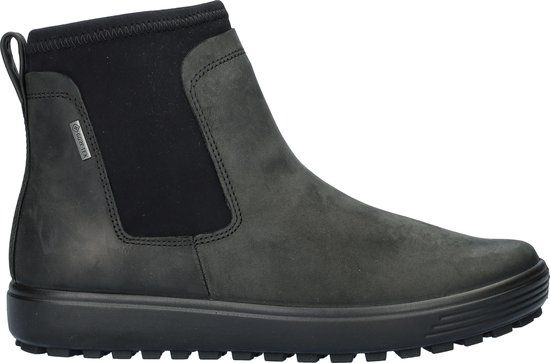 ECCO Soft 7 Tred W Chelsea boots zwart Nubuck - Dames - Maat 39