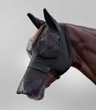 Waldhausen - Vliegenmasker Puck met Neusbescherming - Zwart - Cob