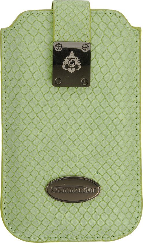 Peter Jäckel Commander Milano M mobiele telefoon hoesje turquoise