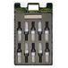 Omp Speed Schroefset Performance met aluminiumbescherming M12X1.5 Hex 17-19 L 28 mm, aluminium grijs 7075+DIN 12.9, 20+1 per doos