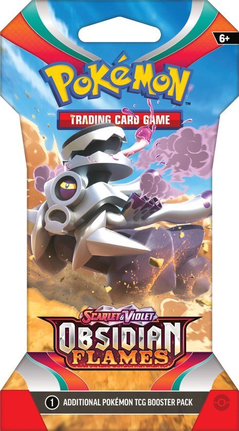 Pokémon Scarlet & Violet Obsidian Flames Sleeved Booster Pack - Pokémon Kaarten
