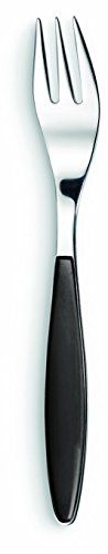 Guzzini Feeling Dessert Fork - Grey - 15.5 cm