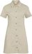 VILA Vinisa S/S Denim Dress/TES Dames Mini Jurken M Ecru