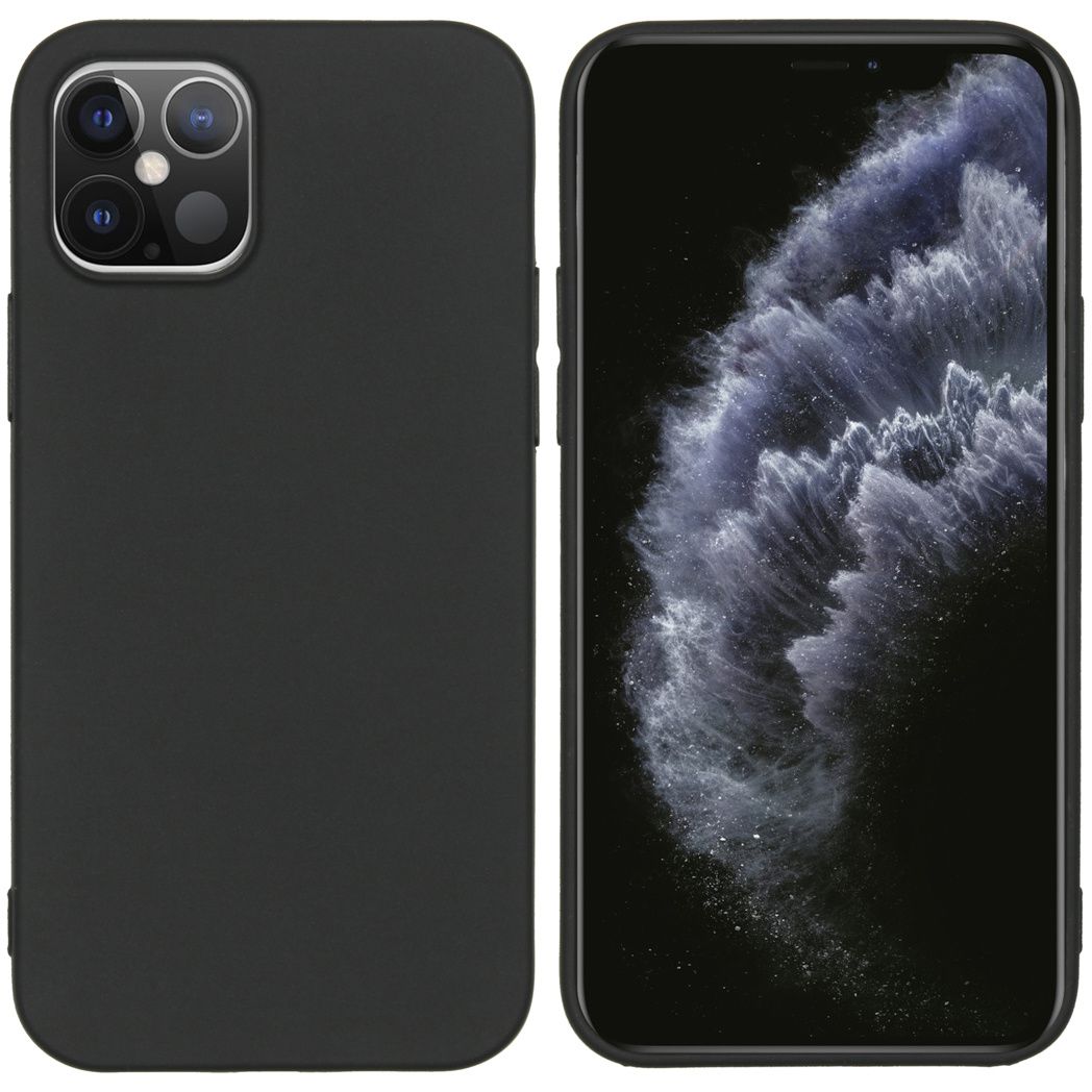 imoshion Backcover voor de iPhone 12 6 1 inch - Zwart