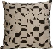 HD Collection Cushion Cotton Brown 50x50cm