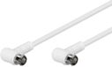 Goobay 67344 Coaxkabel 5m F Plug Wit