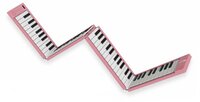 Carry-On Folding Piano Pink - 88 Keys
