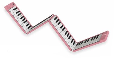 Carry-On Folding Piano Pink - 88 Keys