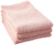 Simpli-Magic Katoenen handdoeken, 16 x 27 inch, roze 12 stuks