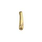 Magneti Amona Jewelry Zilveren Hanger Goud Kleurig - Echte Zilver 925 - Kristal Wit