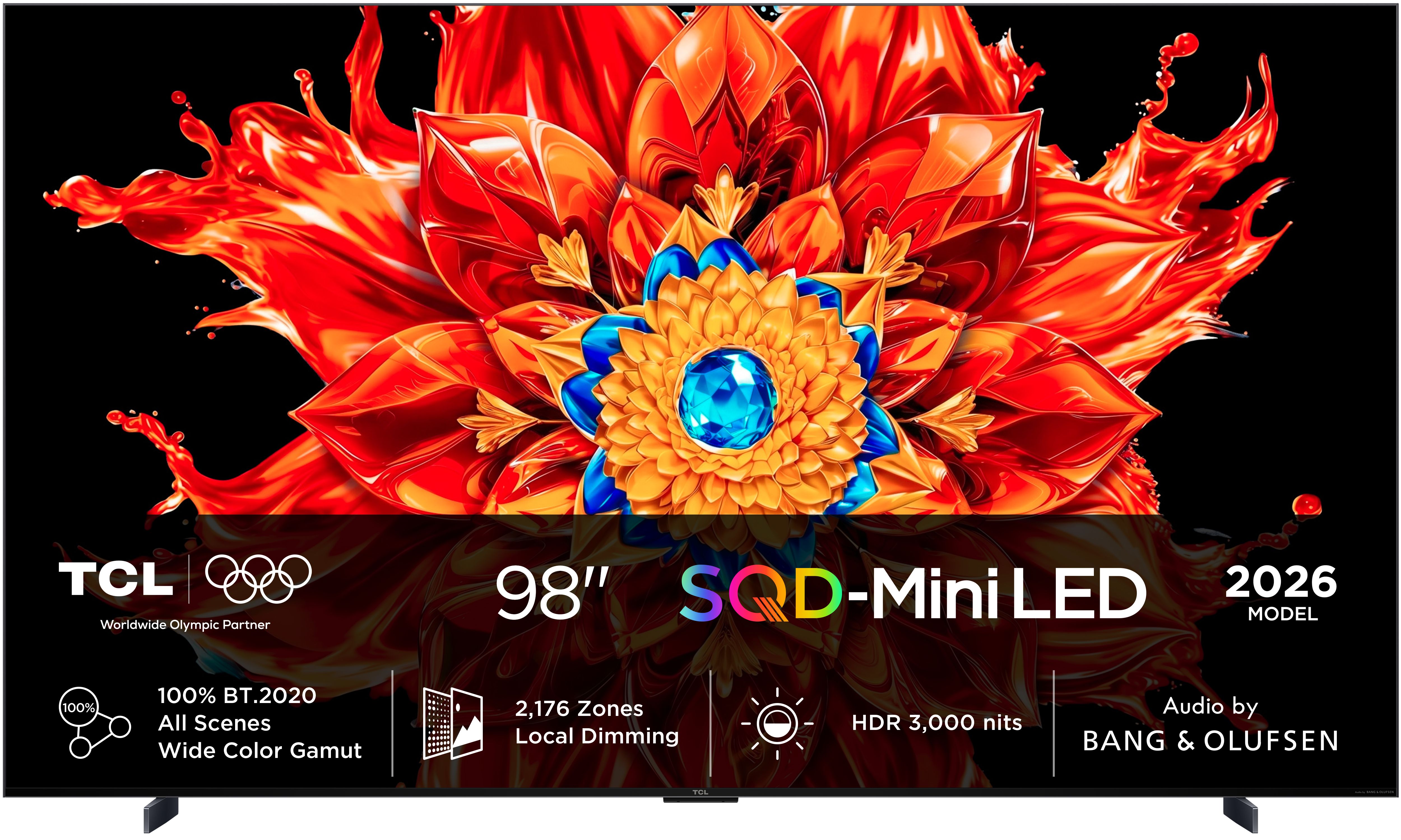 TCL 98MSQLED85L / SQD-Mini LED tv / 98 inch / 2026