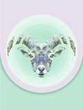 Komar Muurafbeelding | Capricorn | Poster, afbeelding, woonkamer, slaapkamer, decoratie, kunstdruk | zonder lijst | P090-30x40 | Grootte: 30 x 40 cm (breedte x hoogte)