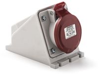 Famatel 23390 3p+t Ip44 Montage en saillie 16a 380v Rouge