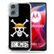 Cokitec Motorola G24 4G Manga One Piece Doodshoofd Versterkte hoes