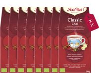 Yogi Tea Classic Chai - Biologische Kruidenthee met Kaneel, Kardemom, en Gember - Tray van 8 Stuks