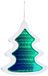 FBright Houten boom 3D-effect, wit, hoogte 33 cm
