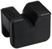 SIXTOL JACK PAD 8 | Rubberen beschermpad voor autokrik | Set van 2 stuks | Bescherming voor dorpels en carrosserie | Zwart