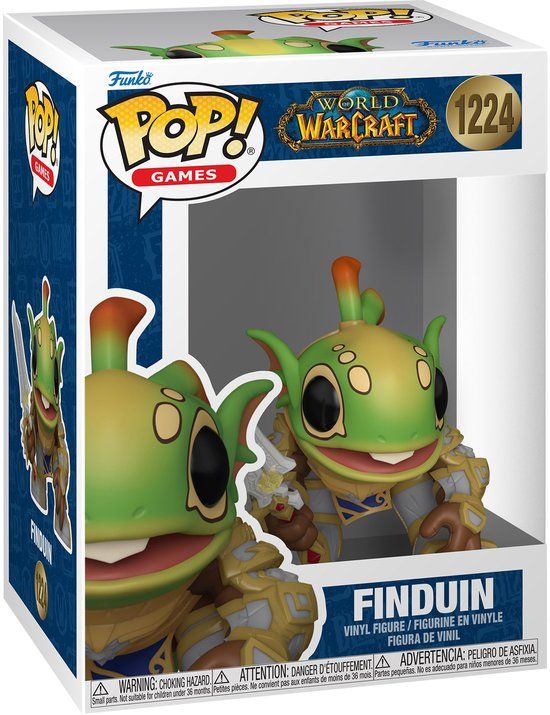 Funko World Of Warcraft Finduin (Pop! Games) vinylfiguur 1224 Unisex Funko Pop! - Neutraal - Standard