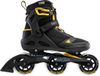 Rollerblade Macroblade 100 3WD Patins en ligne - Taille 41 - Unisexe - Noir/Jaune