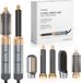 Curliqe™ Sèche-cheveux - Brosse soufflante - Brosse à boucler - Fer à friser - Multi-styler 5 en 1 - Gris Or
