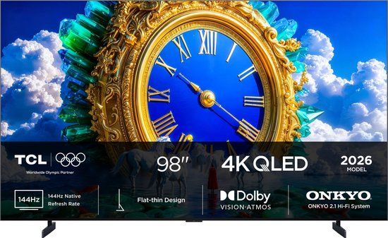 TCL 98A400 / QLED TV / 98 inch / 2026