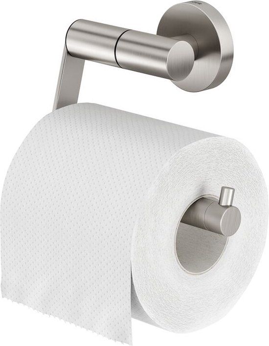 Tiger Boston - Toiletrolhouder - RVS geborsteld - Zonder klep