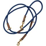 HUNTER Verstelbare hondenriem MALIA, donkerblauw/donkerbruin, 8/200