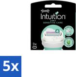 Wilkinson Intuition Dry Skin Sensitive Care Lames de rasoir - 3 Lames de rasoir - Pack économique