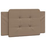 VidaXL Hoofdeind & Voeteind Cappuccino 120 cm