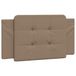 VidaXL Hoofdeind & Voeteind Cappuccino 120 cm